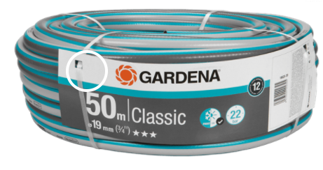 GARDENA VRTNO CRIJEVO CLAS. 1/2"-18M